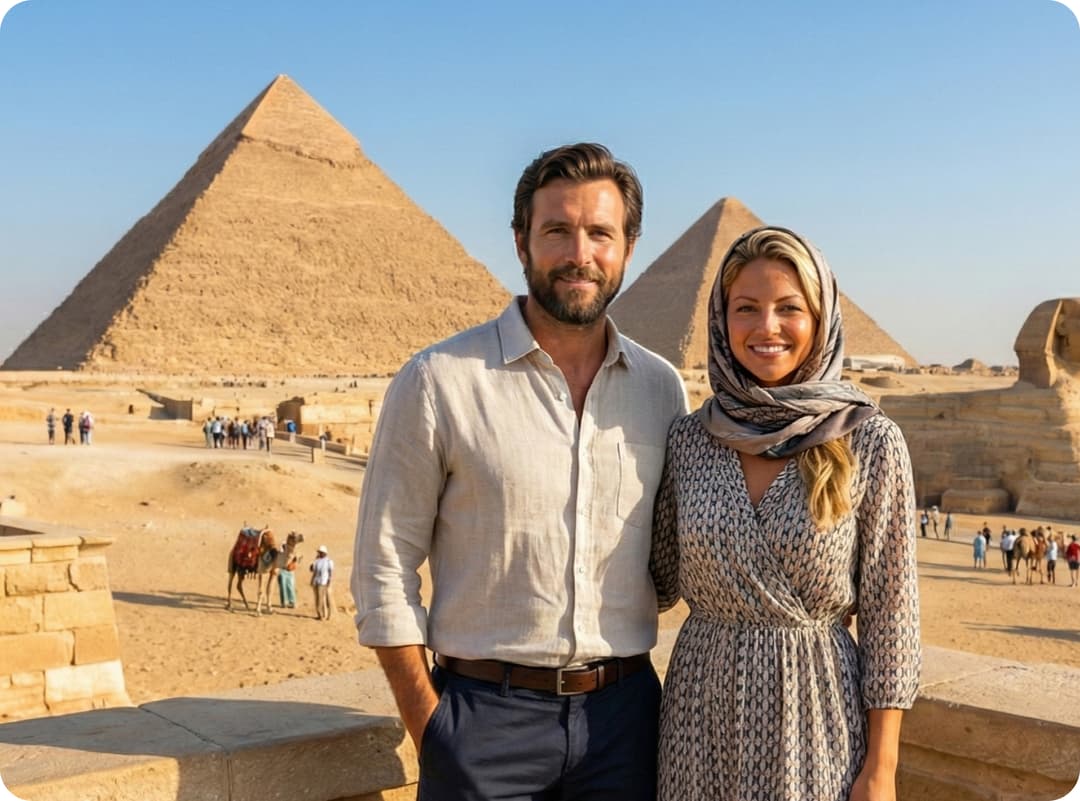 Egyptian e-Visa illustration